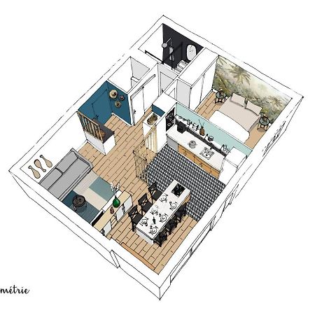 Ilunabarra - Appartement Calme, Vue Mer, Parking - Wifi Ciboure Zewnętrze zdjęcie