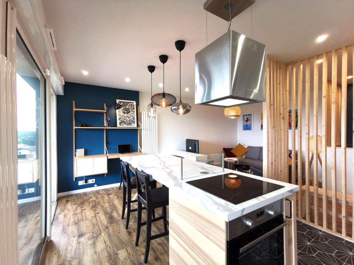 Ilunabarra - Appartement Calme, Vue Mer, Parking - Wifi Ciboure Zewnętrze zdjęcie