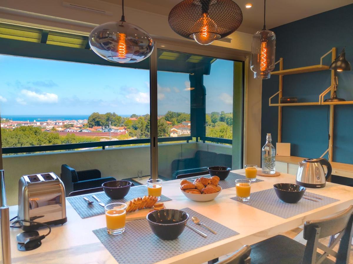 Ilunabarra - Appartement Calme, Vue Mer, Parking - Wifi Ciboure Zewnętrze zdjęcie
